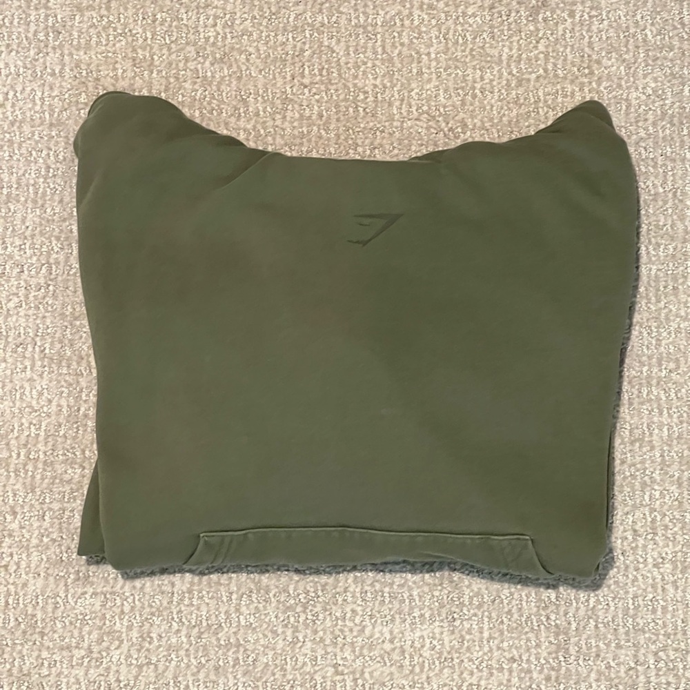 Gymshark Lifting Club Hoodie | XS, Trail Green, Committed to the Craft